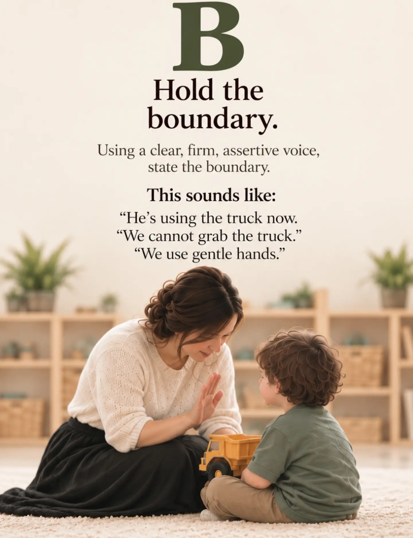 Big behaviors don’t need big reactions