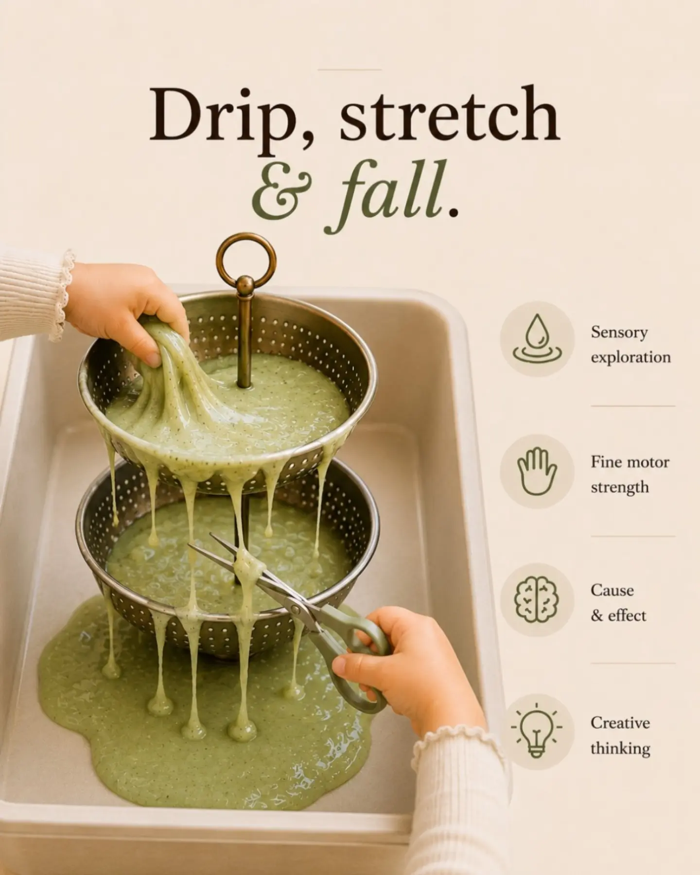 The best sensory bin tools might already be hiding in your kitchen