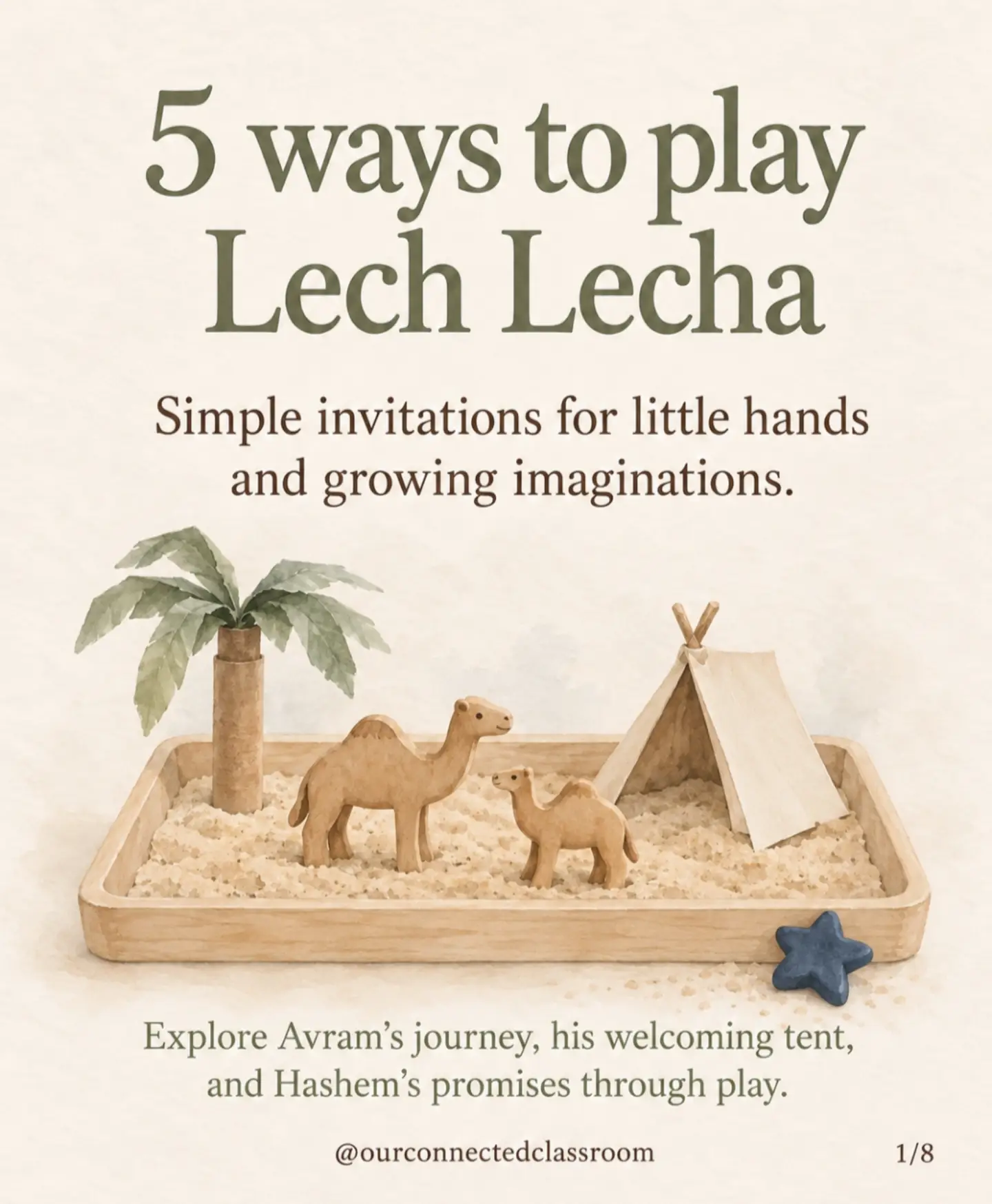 5 ways to bring Lech Lecha into your classroom through play