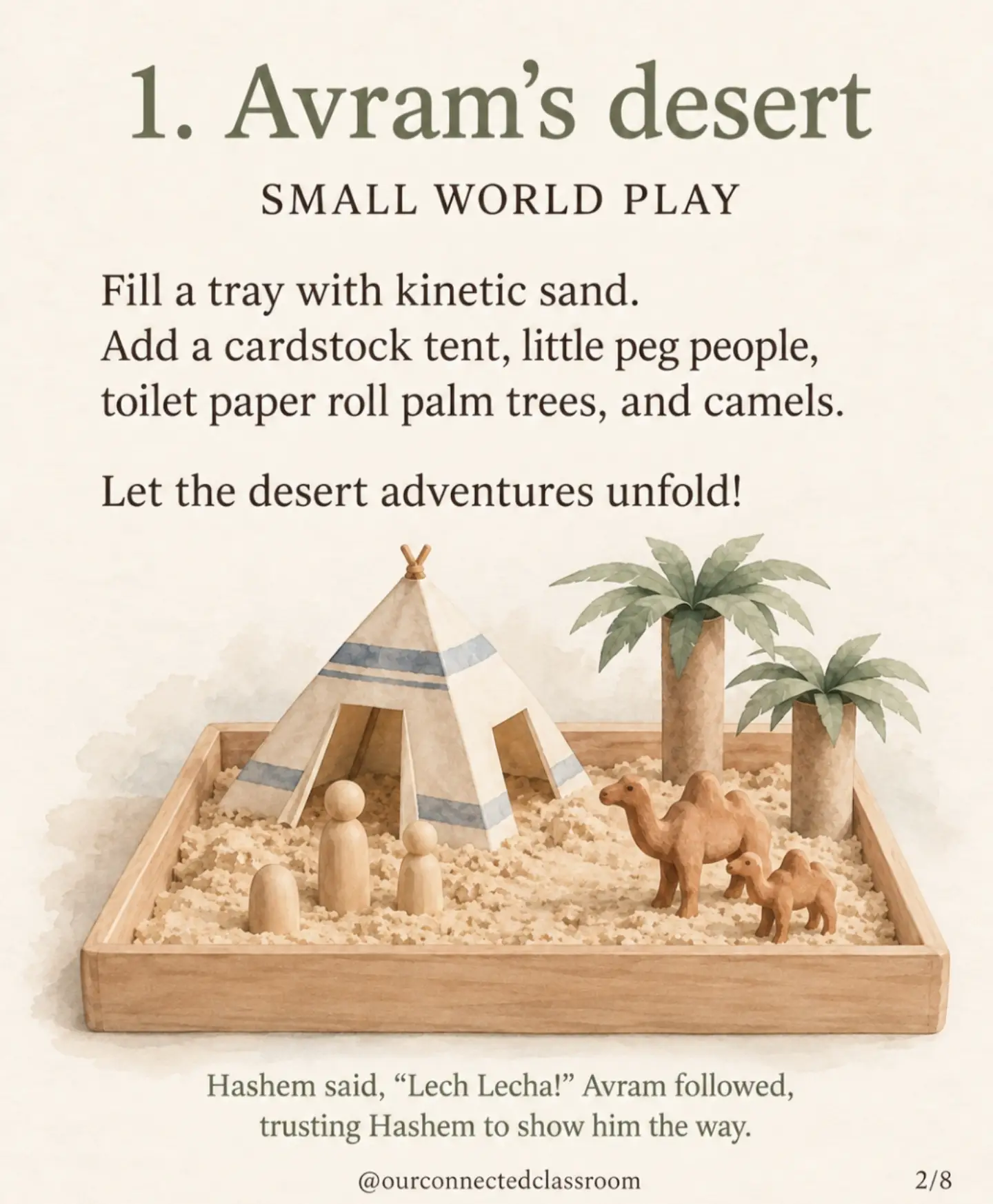 5 ways to bring Lech Lecha into your classroom through play